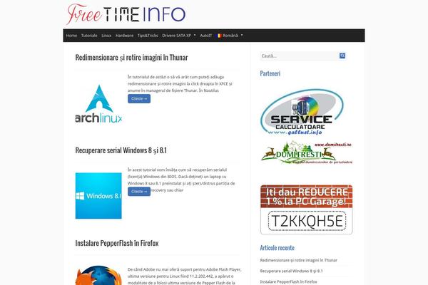 Infinity theme site design template sample