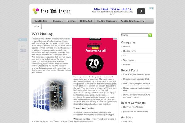 ReThink theme site design template sample