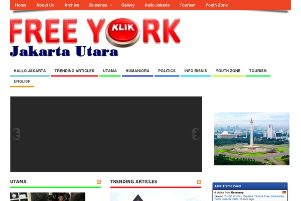 MesoColumn theme site design template sample