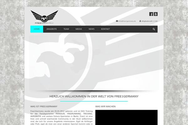 Centum theme site design template sample