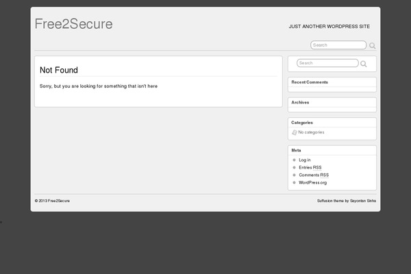Suffusion theme site design template sample