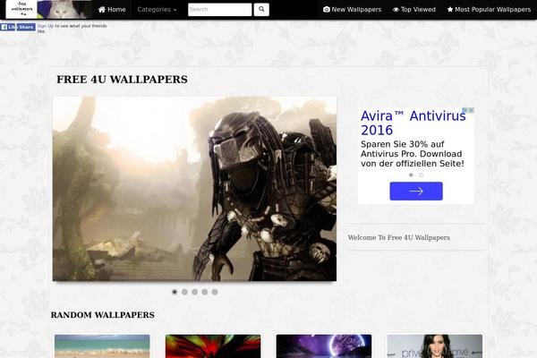 free4uwallpapers.eu site used Whitewall