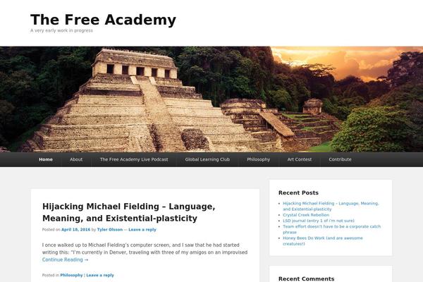 freeacad.com site used Catch Evolution