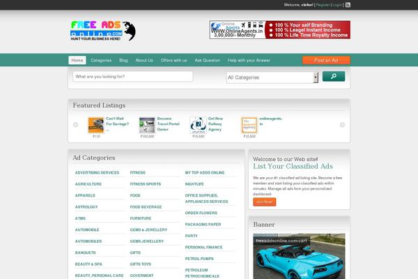 Site using Flagallery-skins plugin