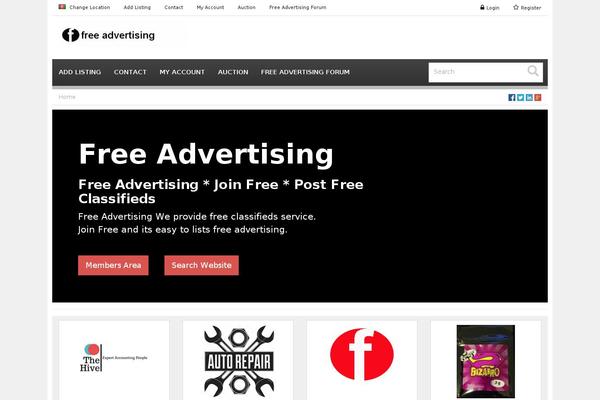 Ct theme site design template sample