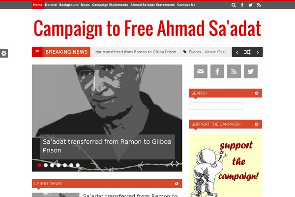freeahmadsaadat.org site used Alyoumold