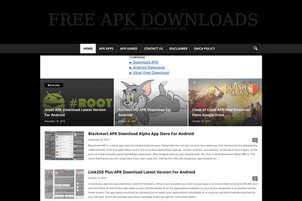 NewsMag theme site design template sample
