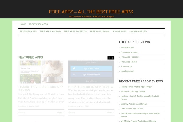 Site using App Store Assistant plugin