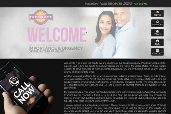 Free theme site design template sample