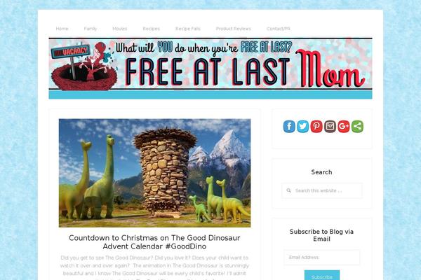 freeatlastmom.com site used Lifestyle Pro