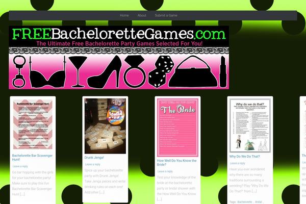 pinpress theme site design template sample