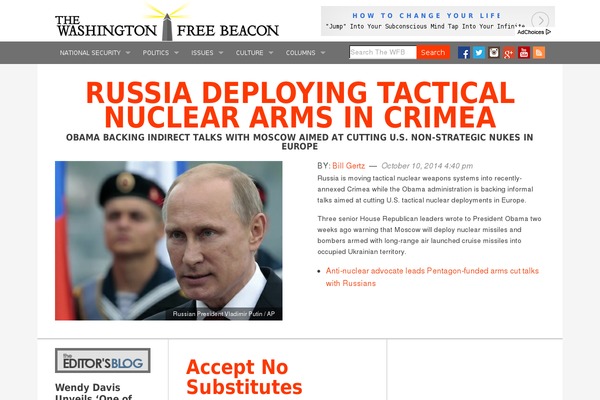 freebeacon.com site used Freebeacon-2022