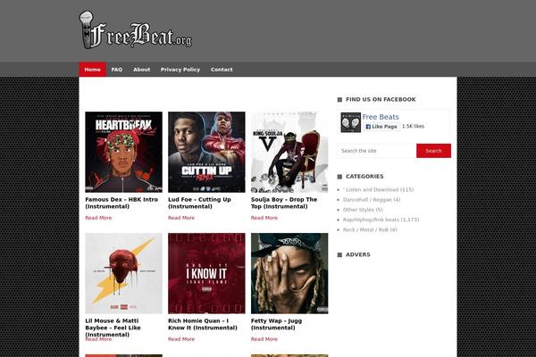 Portal theme site design template sample