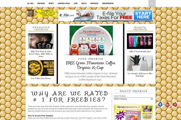 Braxton theme site design template sample