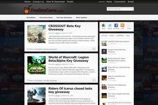 Bigfoot theme site design template sample