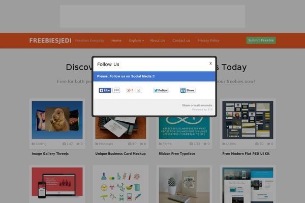 Site using G1-socials plugin