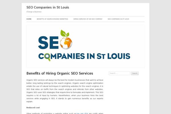 Tiny Forge theme site design template sample