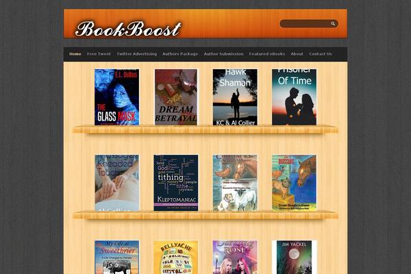 Site using MyBookTable Bookstore by Author Media plugin