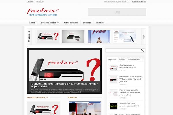 Broadcast theme site design template sample