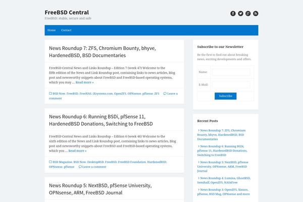 The-box-plus theme site design template sample