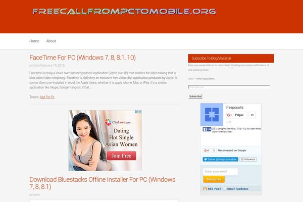 freecallfrompctomobile.org site used Mandora