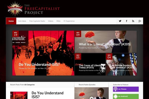 Nexus theme site design template sample