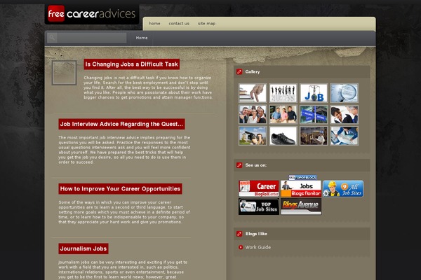 Coldstone theme site design template sample
