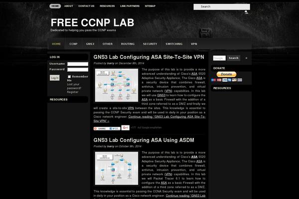 Site using Ultimate Blogroll plugin