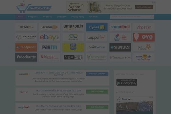 Pixwell theme site design template sample