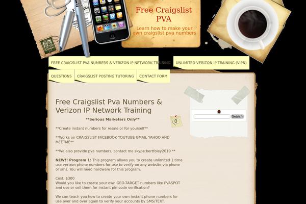 Desk Mess Mirrored theme site design template sample