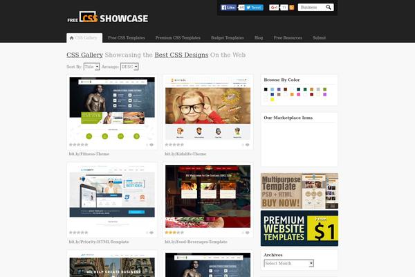 Site using Designthemes-core plugin
