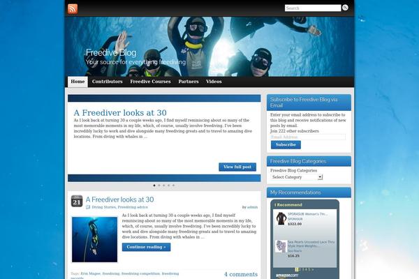 Graphene theme site design template sample