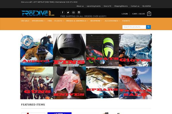Flatsome theme site design template sample