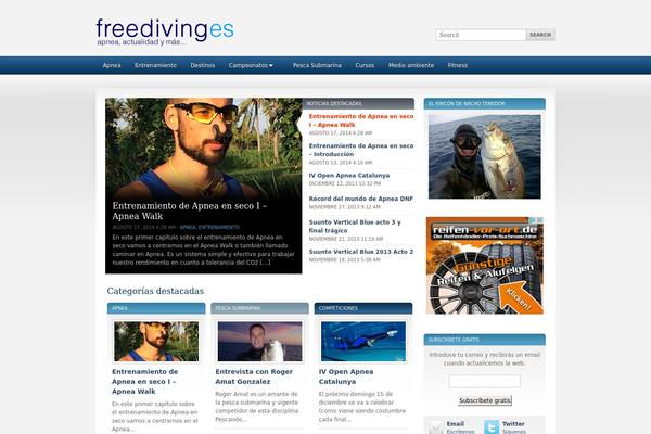 Sportpress theme site design template sample