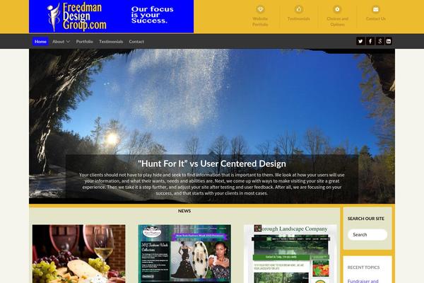 Rt_callisto theme site design template sample
