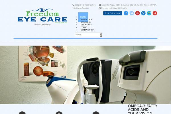 Flex theme site design template sample