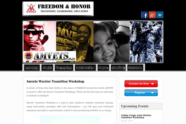 Credence theme site design template sample