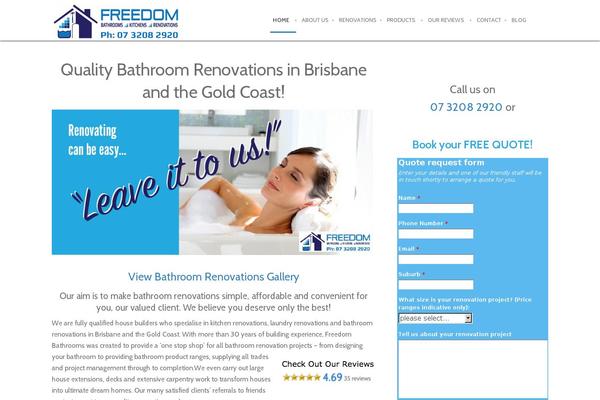Anacron theme site design template sample