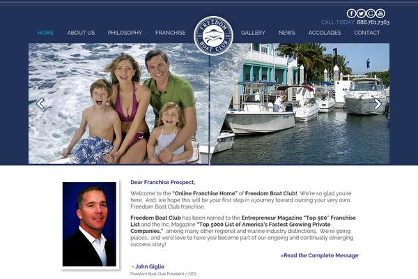 BlankSlate theme site design template sample