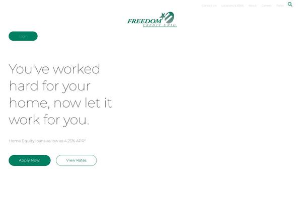 freedomcu.org site used Bloomcu-freedom