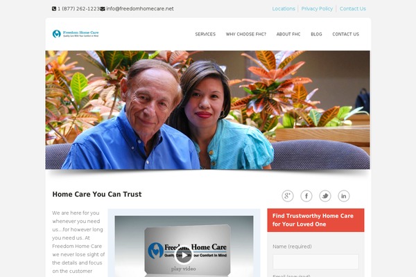 Site using Intense plugin