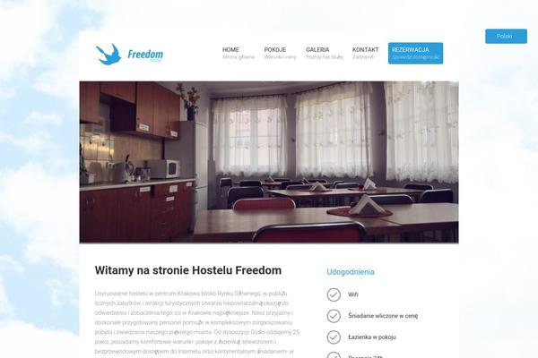 freedomhostel.pl site used Hotheme