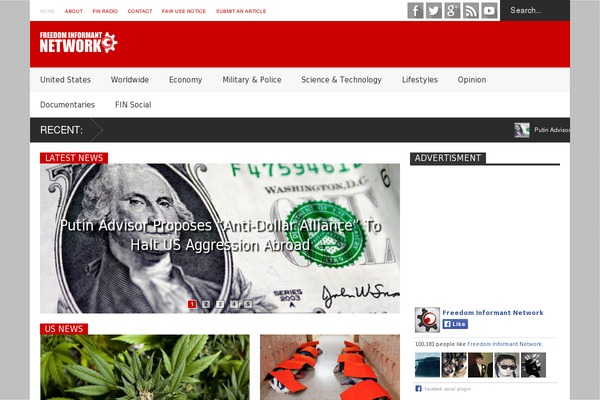 FlatNews – Responsive Magazine WordPress Theme theme site design template sample