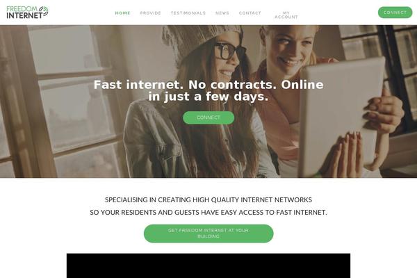freedominternet.org site used Freedominternet