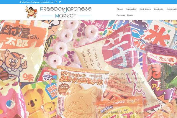 Divi theme site design template sample