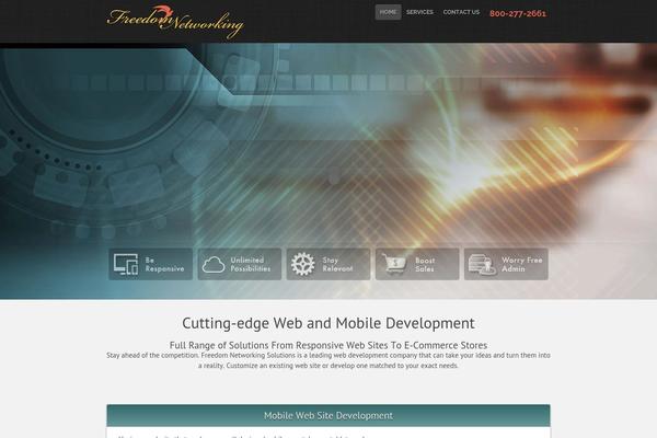 Grepfrut theme site design template sample