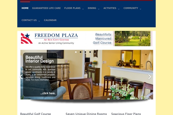 luna theme site design template sample