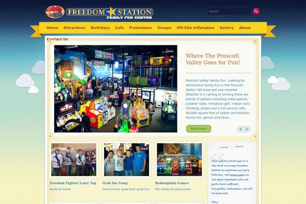 Kiddo theme site design template sample