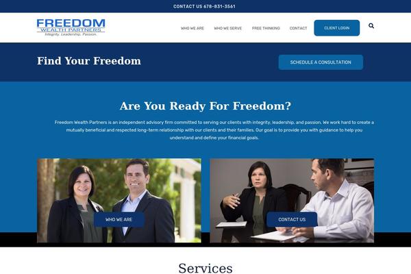 Site using Radiantthemes-addons plugin