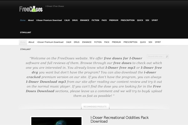 InReview theme site design template sample